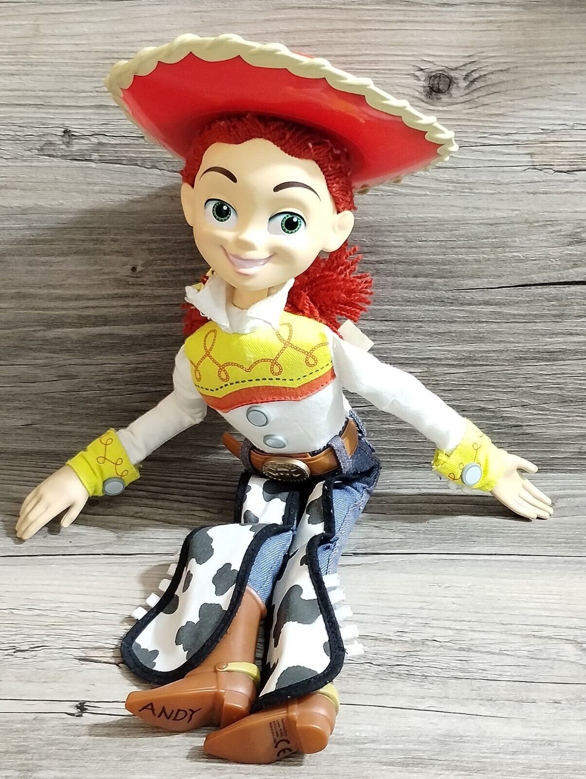 Disney Pixar Toy Story 14” Talking Jessie Doll With Pull String