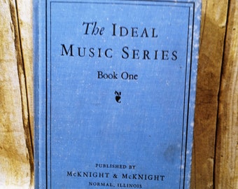 Vintage The Ideal Music Series Book One McKnight & McKnight  (bb7)