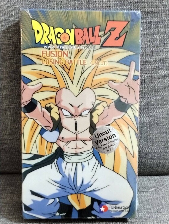 Dragonball Z Losing Battle Uncut VHS Fusion Saga DBZ Anime 