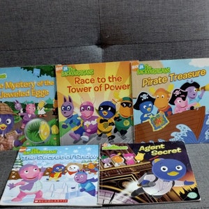 Nick Jr The Backyardigans 6 Book Lot (bb10)