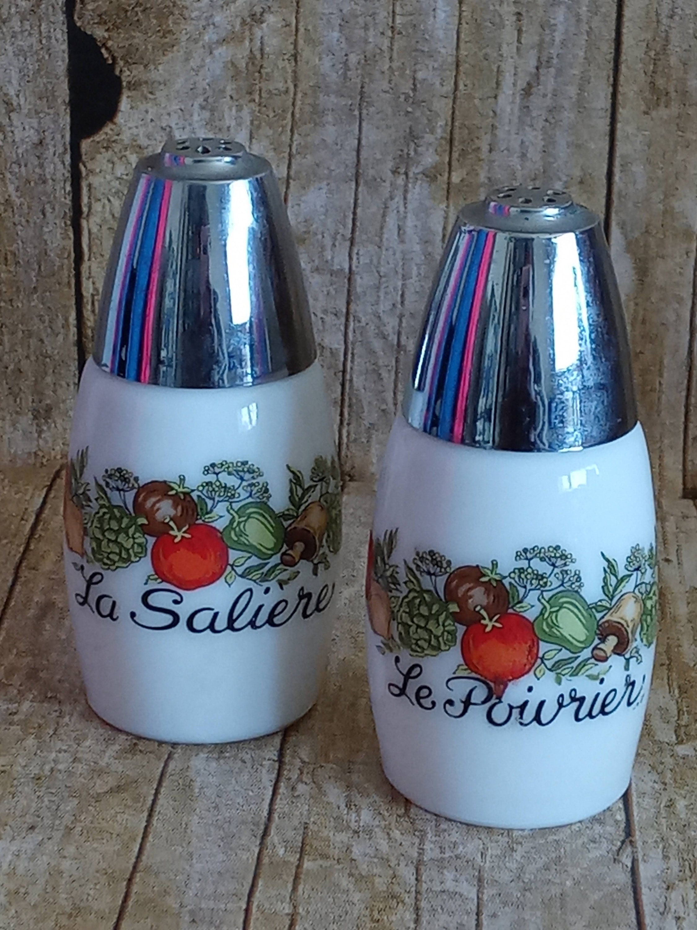 Vintage Spice of Life Salt & Pepper Shakers Set of 2 La Salier | Etsy