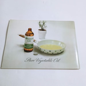 Vintage Die Pfanne Kochbuch Wesson Oil (bb2)
