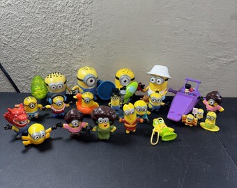 McDonalds Happy Meal Minions 2" Toys Lot Despicable Me Figures Huge lot Of 20