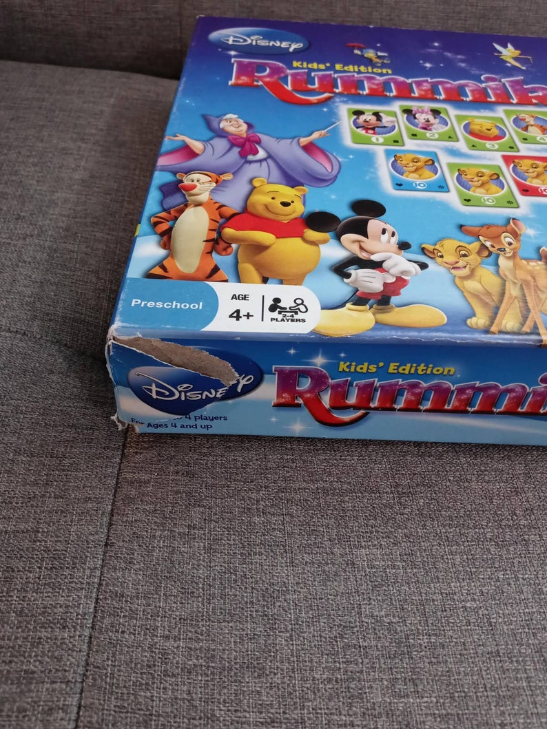 Disney Kids' Edition Rummikub Game su1 Etsy