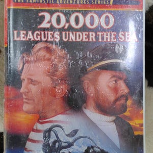 New Walt Disney 20,000 Leagues Under the Sea Vhs Film Classic Fantastic Adventure Series (bb1)