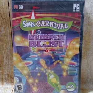 Sims Carnival Bumper Blast EA Computer Game New Sealed Box (7)