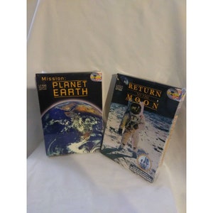 Vintage Software Lunar Eclipse & Return Moon Earth Computer Games