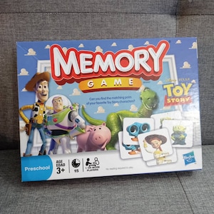 Disney Toy Story Memory Game 72 Picture Cards (su1)