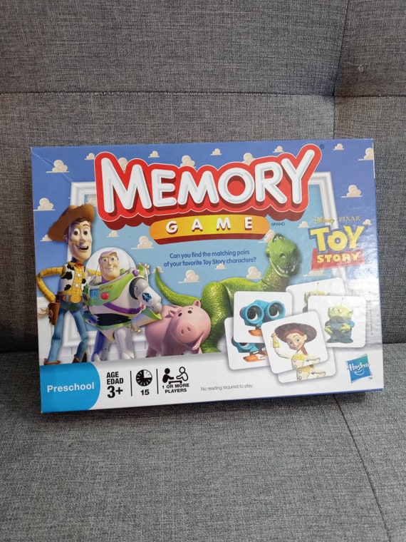 Disney Toy Story Memory Game 72 Picture Cards su1 Etsy