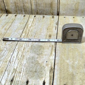 Vtg Inside Tape Measure 7.5ft USA zdjęcie 2
