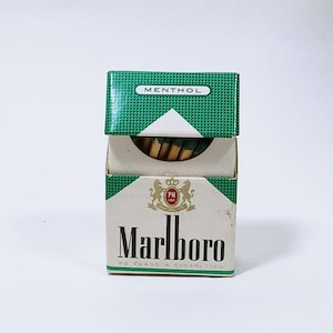 Marlboro Matches Cigarette Menthol Match Stick Box (b9)