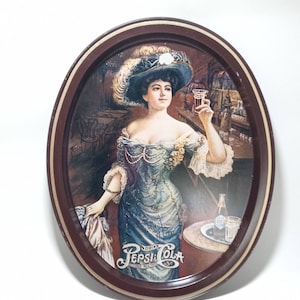 Vintage Pepsi Cola Serving Tray Fabcraft USA (1)