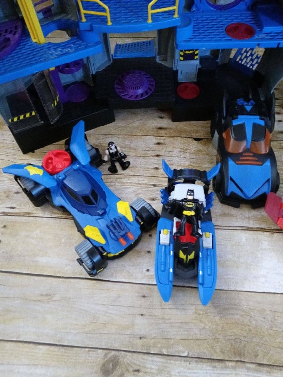Imaginext Batman Joker Figures Playset Vehicles Batcave Cars - Etsy