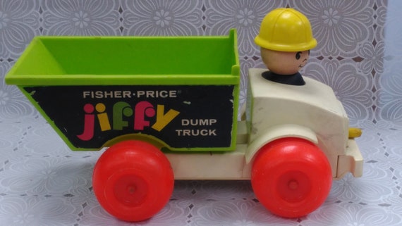 fisher price jiffy dump truck