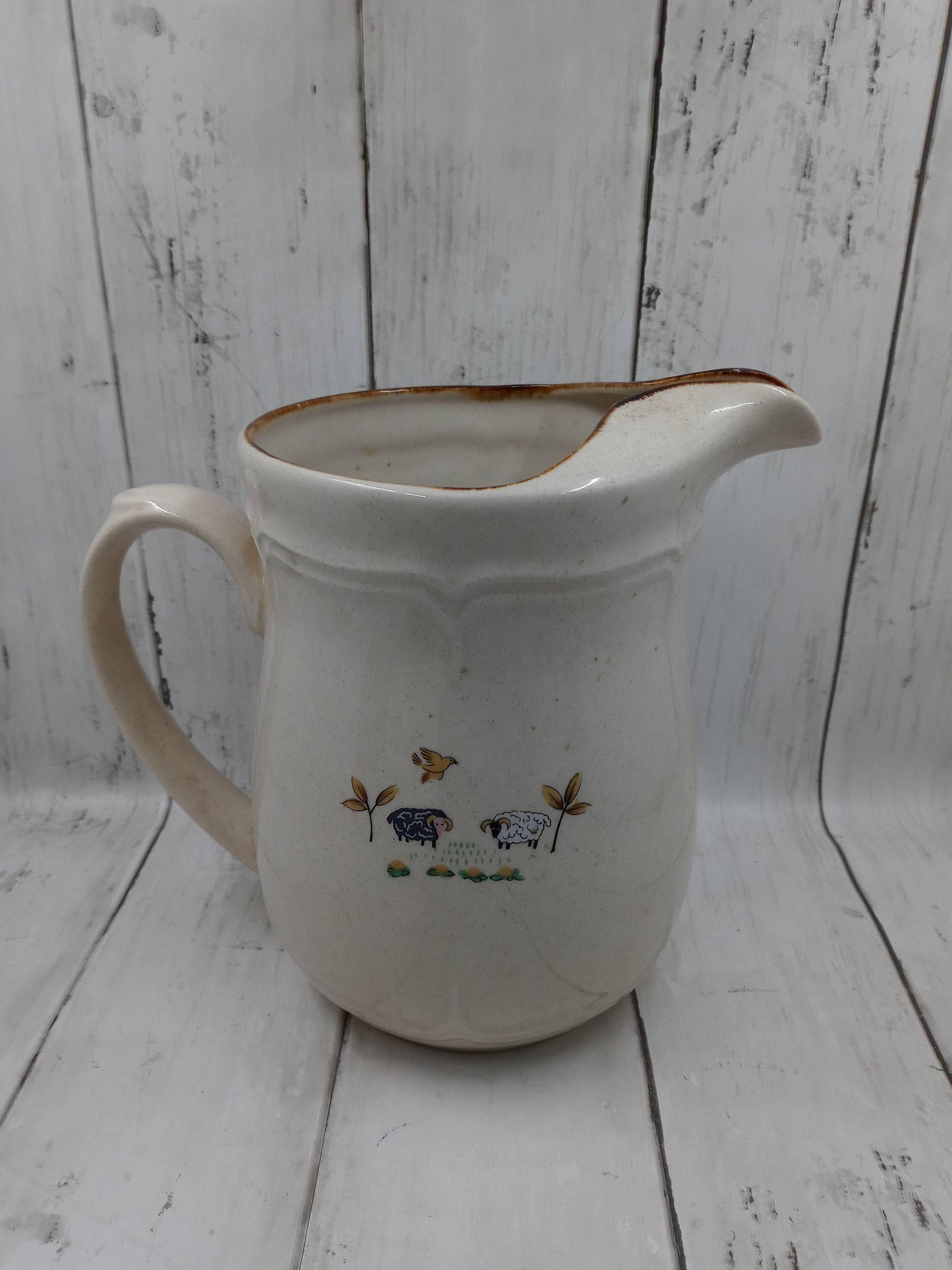 Vintage Heartland By International Dinnerware Farm Scene Etsy