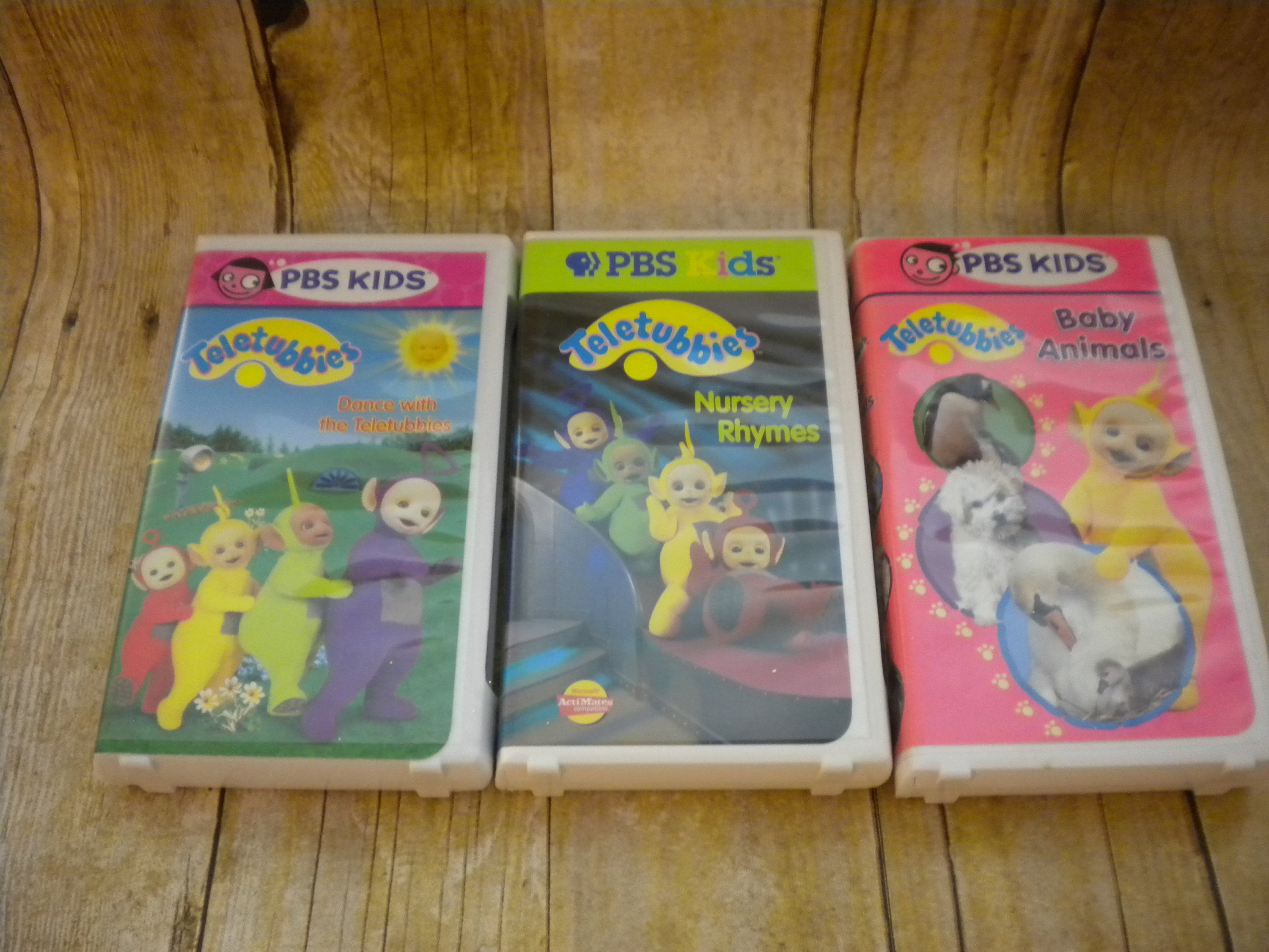 PBS Kids Teletubbies 3 VHS Tape Set Nursery Rhymes Dance With - Etsy PBS Kids Teletubbies 3 VHS Tape Set Nursery Rhymes Dance With - Etsy