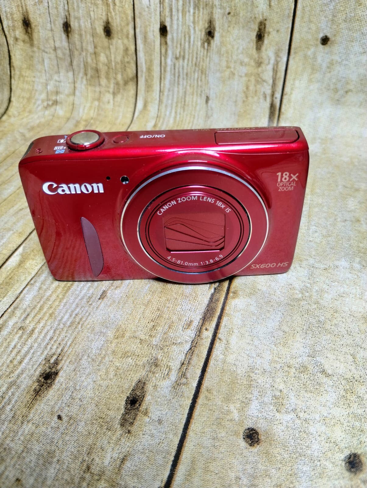 キヤノン CANON PowerShot SX600 HS レッド ≪元箱付≫ Prices テレビ