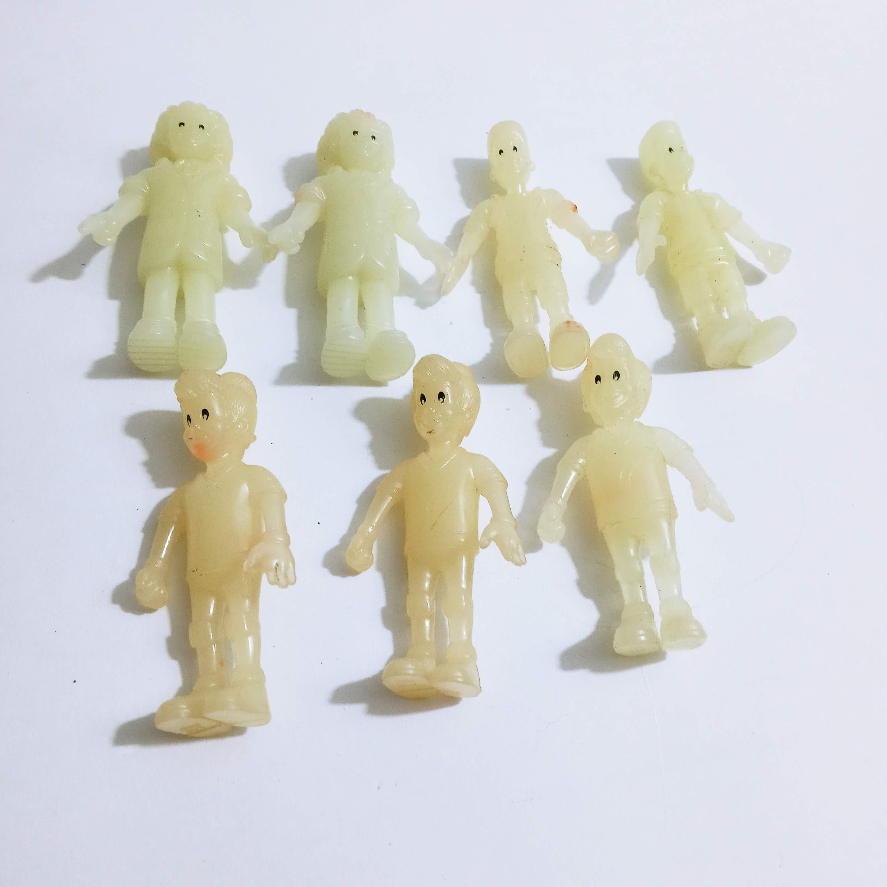 Vintage Burger King Action Figures I.Q. Kids Club Glow in the - Etsy