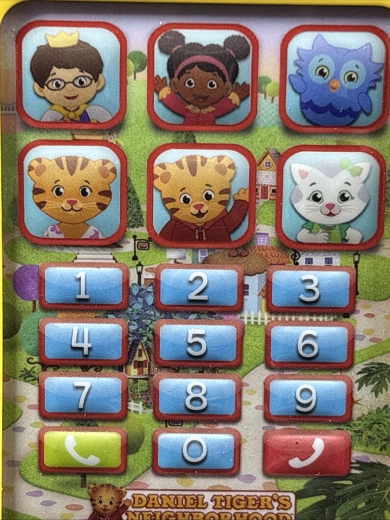 Daniel Tiger's Neighborhood Toy Cell Phone Pretend Play Working Sounds 2016 image 2