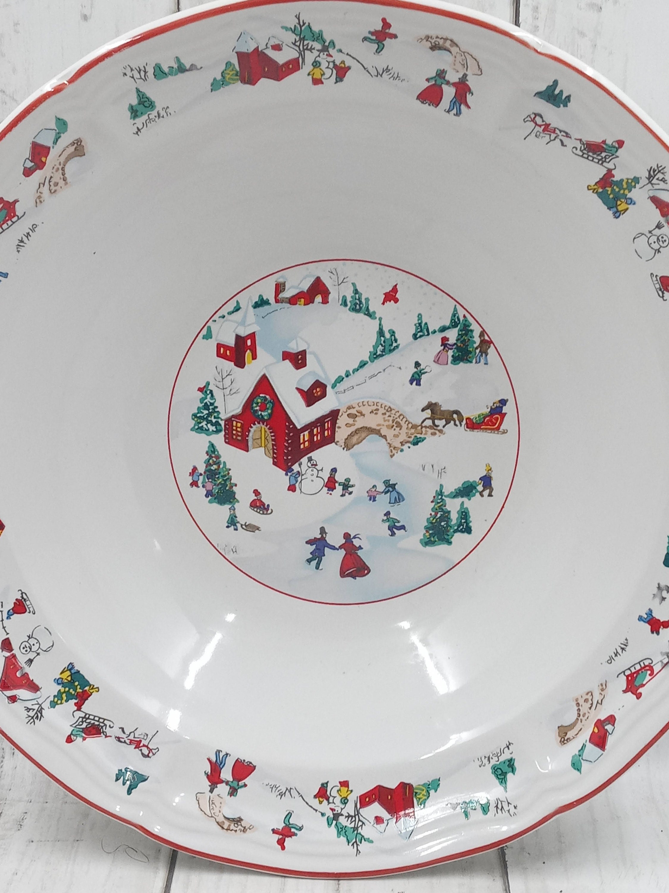 Vintage Christmas Dinnerware 