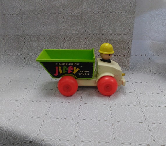 fisher price jiffy dump truck