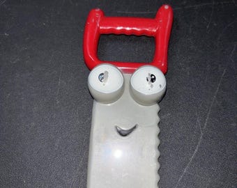 Vtg Disney's Handy Manny 2007 Toolbox Replacement Dusty Hand Saw Mattel