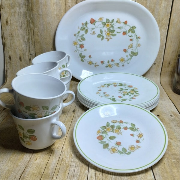 Strawberry Dishes Etsy