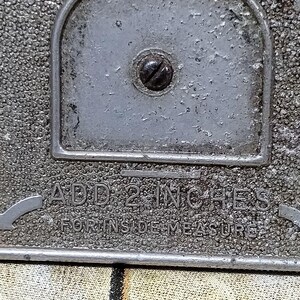 Vtg Inside Tape Measure 7.5ft USA zdjęcie 4