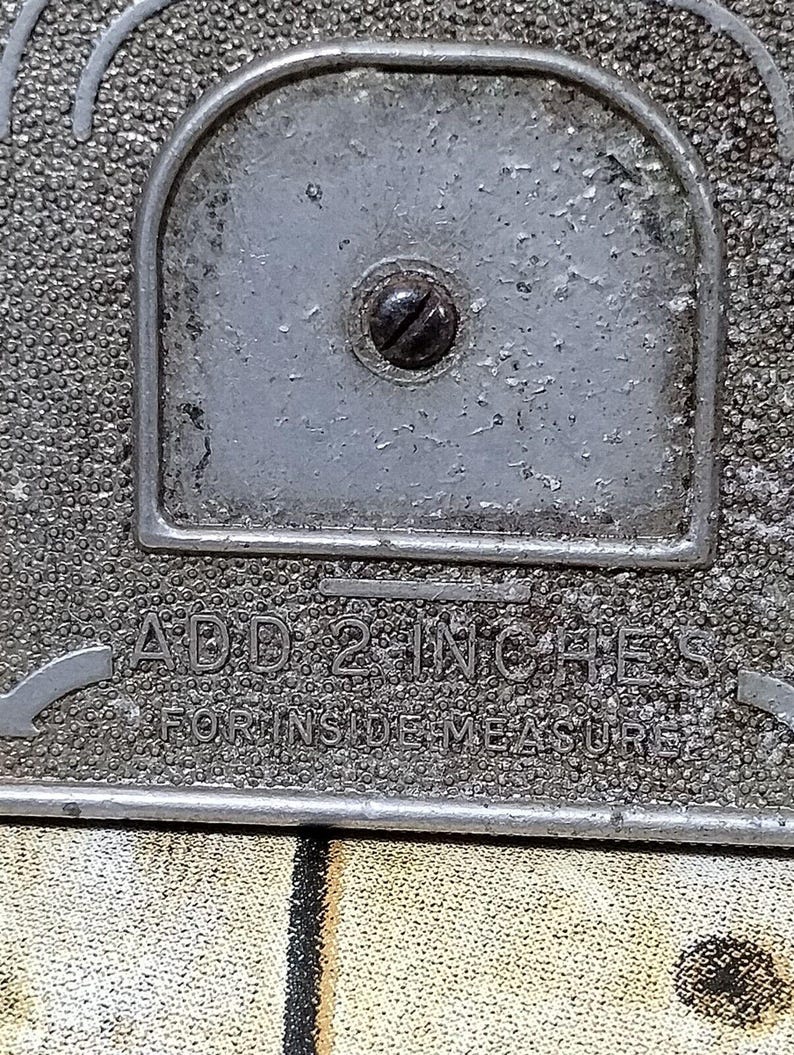 Vtg Inside Tape Measure 7.5ft USA zdjęcie 4