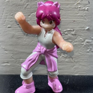 2002 Mariah Wong Chen Mao 3" Burger King Anime Action Figure Beyblade Bey Blade image 1