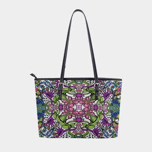 Oasis Jónico • Bolso de mano de piel vegana
