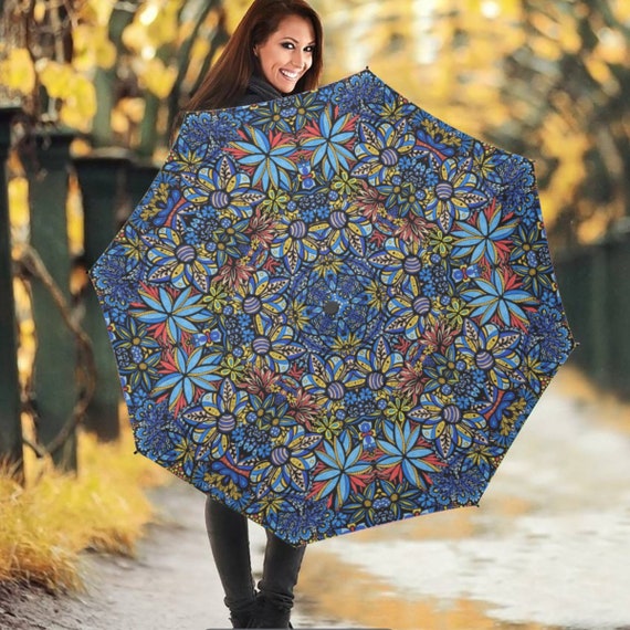 Talavera Bouquet Kaleidoscope • Doodle Umbrella