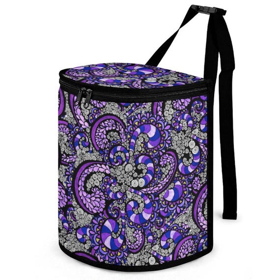 Purple Pulse • Vehicle Trash Bag