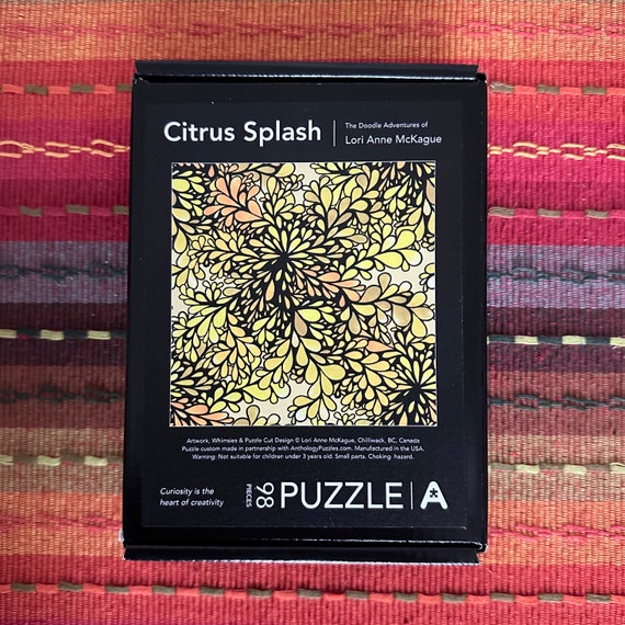 Citrus Splash • Artist Edition • Mini Wood Puzzle