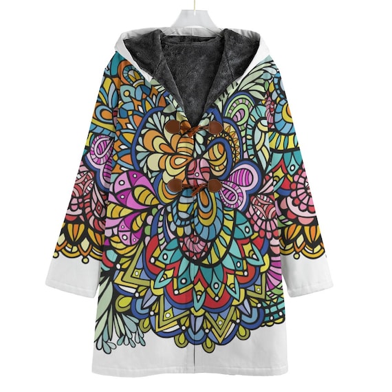Sicilian Ceramics • Seasonal Jacket with Hood