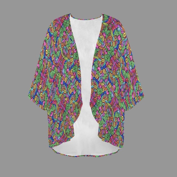 Newlight Blooms • Chiffon Kimono Cover