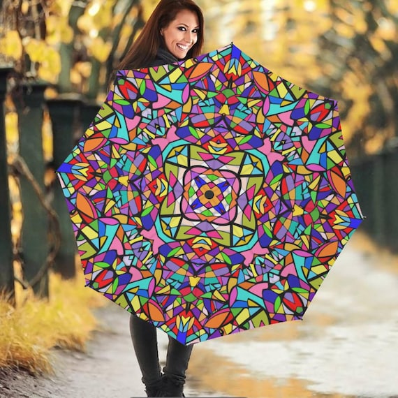 Shattered Prism Kaleidoscope • Doodle Umbrella • from TheOccurrence Puzzle