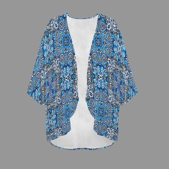 Indigo Soul • Chiffon Kimono Cover