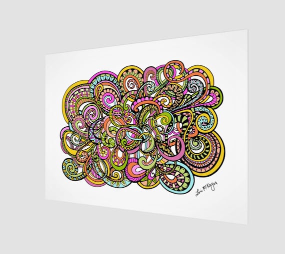 Ribbons Galore • Fine Art Print