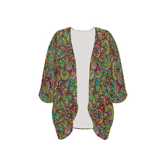 Psychic Celebration • Chiffon Kimono Cover