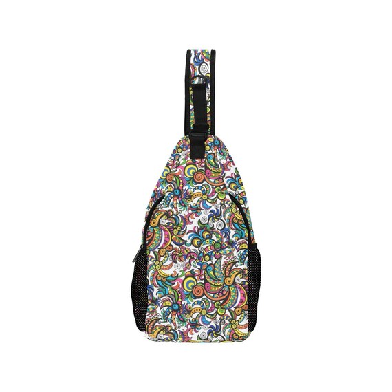 Apocalyptic Parrots • Cross-Body Chest Bag