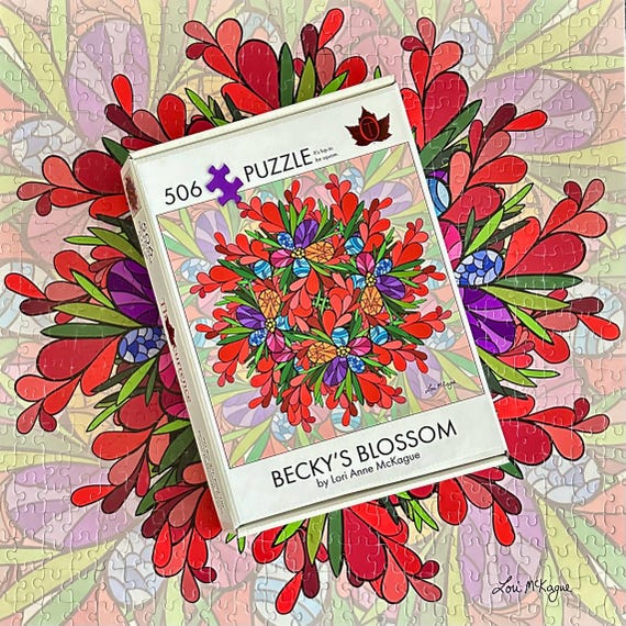 Becky’s Blossom • 506-Piece Jigsaw Puzzle