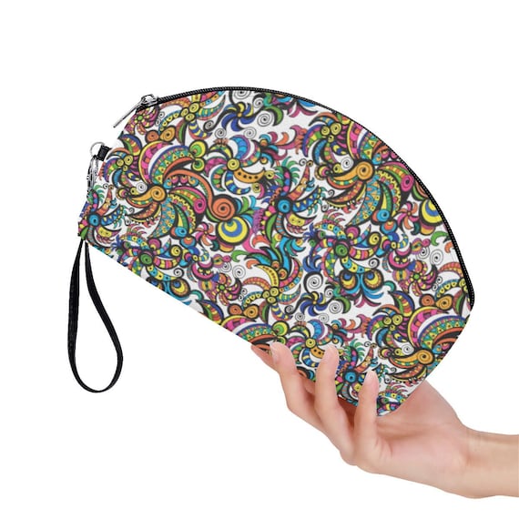 Apocalyptic Parrots • Curved Accessory Bag