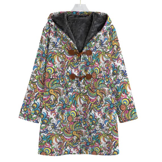 Apocalyptic Parrots • Seasonal Jacket with Hood