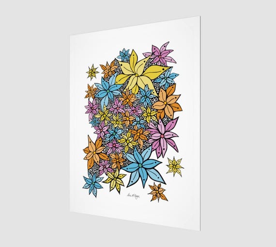 Petals in the Wind • Fine Art Print