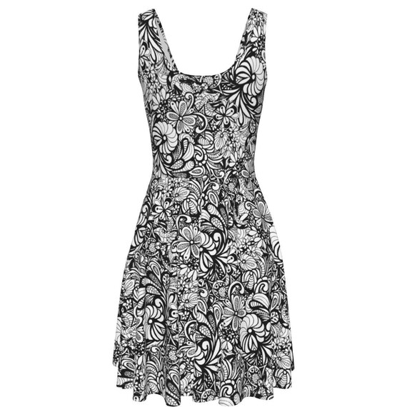 Idyllic Inverness • Sleeveless Dress with Pockets
