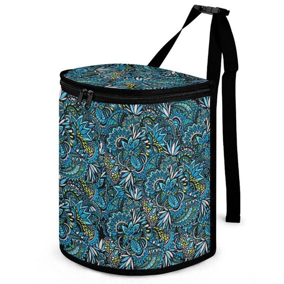 Cerulean Swirls • Vehicle Trash Bag