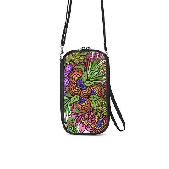 Seaside Succulents • Double Wallet Bag