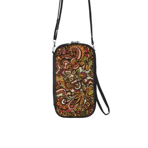 Dragonscape - Cartera con diseño de garabatos