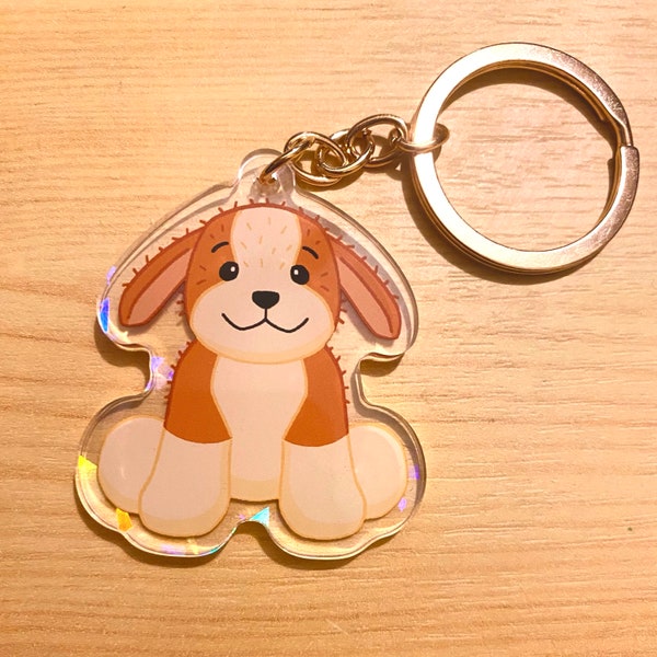 Webkinz dog 2 inch acrylic keychain